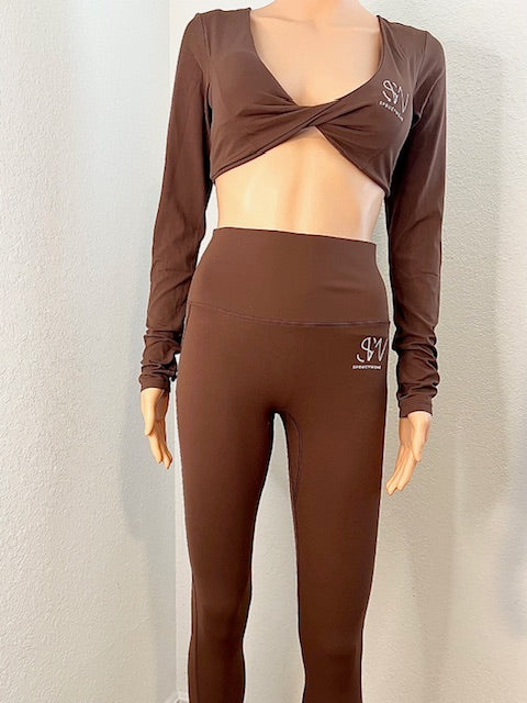 All-about chocolate yoga set